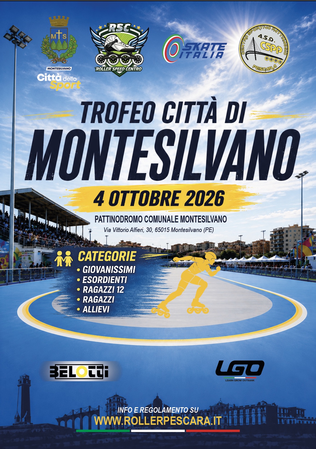 Locandina Trofeo Città di Montesilvano